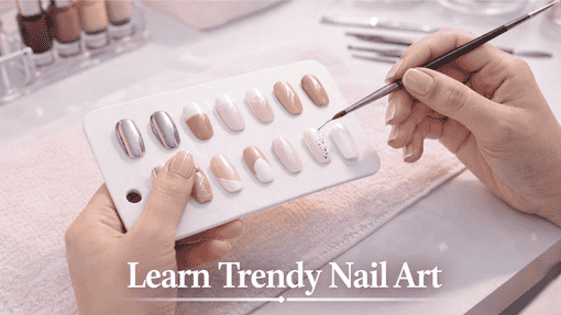 best Nail art training in Faridabad